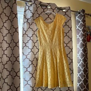 Sun dress, Yellow in color, RN studio by Ronni Nicole. Size 10